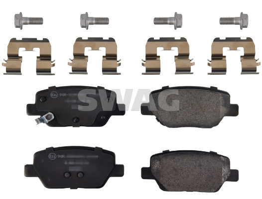 Brake Pad Set, disc brake - 33 10 1783 SWAG